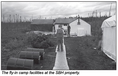 Camp facilities. 