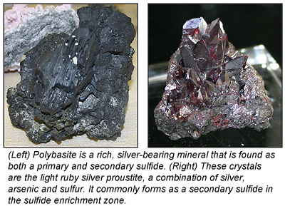 Photos of Natural Silver Ore, Silver minerals, Crystal ores, rich