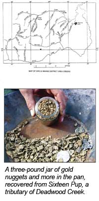 Mammoth 'Troy Ounce Nugget Hunt' - Gold Nugget Paydirt Panning