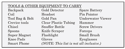 Hunting on sale tools list