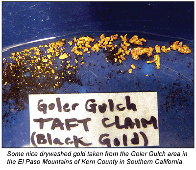 1 Gram Calaveras California Placer Gold Paydirt Bag